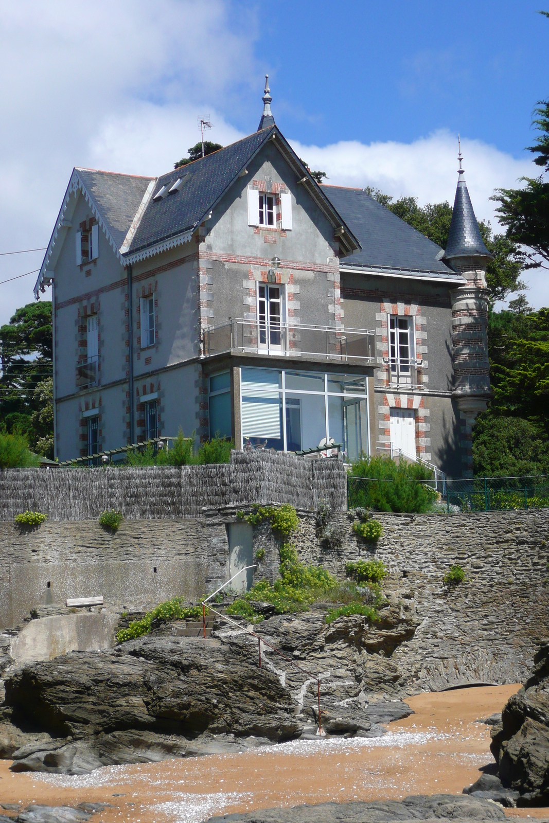 รูปถ่าย ฝรั่งเศส(France) ปอร์นิค(Pornic) หาดกร็องด์วาเล(grandes vallees Beach) 2008-07 7