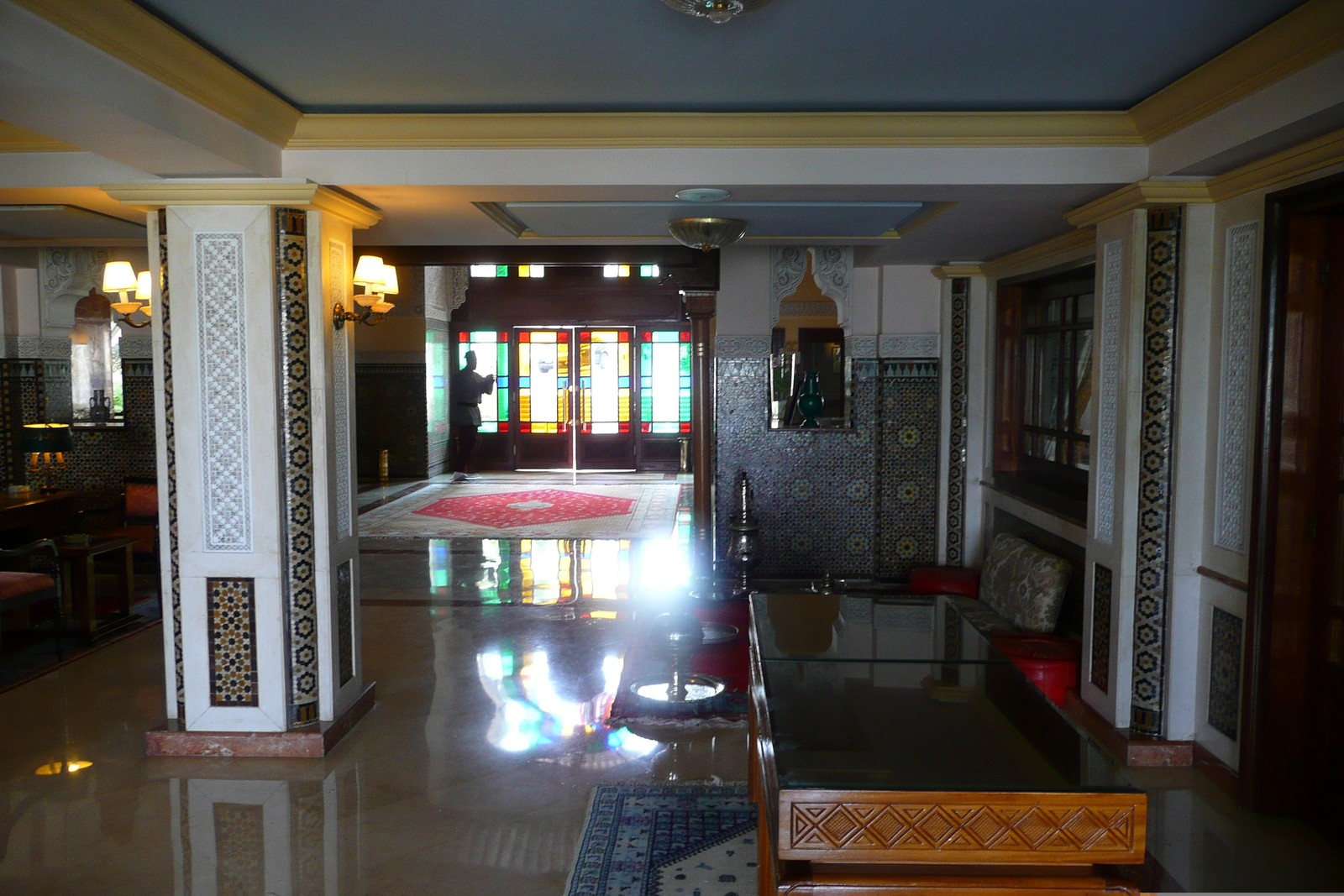 รูปถ่าย โมร็อกโก(Morocco) เฟส(Fes) โรงแรมปาเลจาไม(Palais Jamai Hotel) 2008-07 31