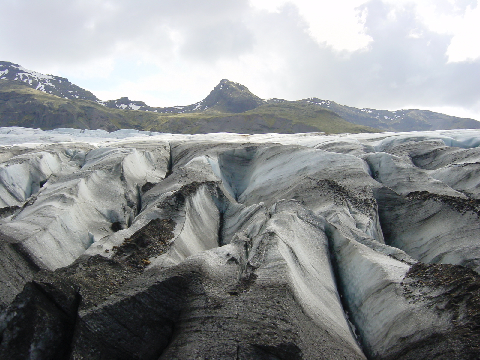 รูปถ่าย ไอซ์แลนด์(Iceland) สกาตาเฟลส์โจกูล(Skaftafellsjokull) 2003-06 31