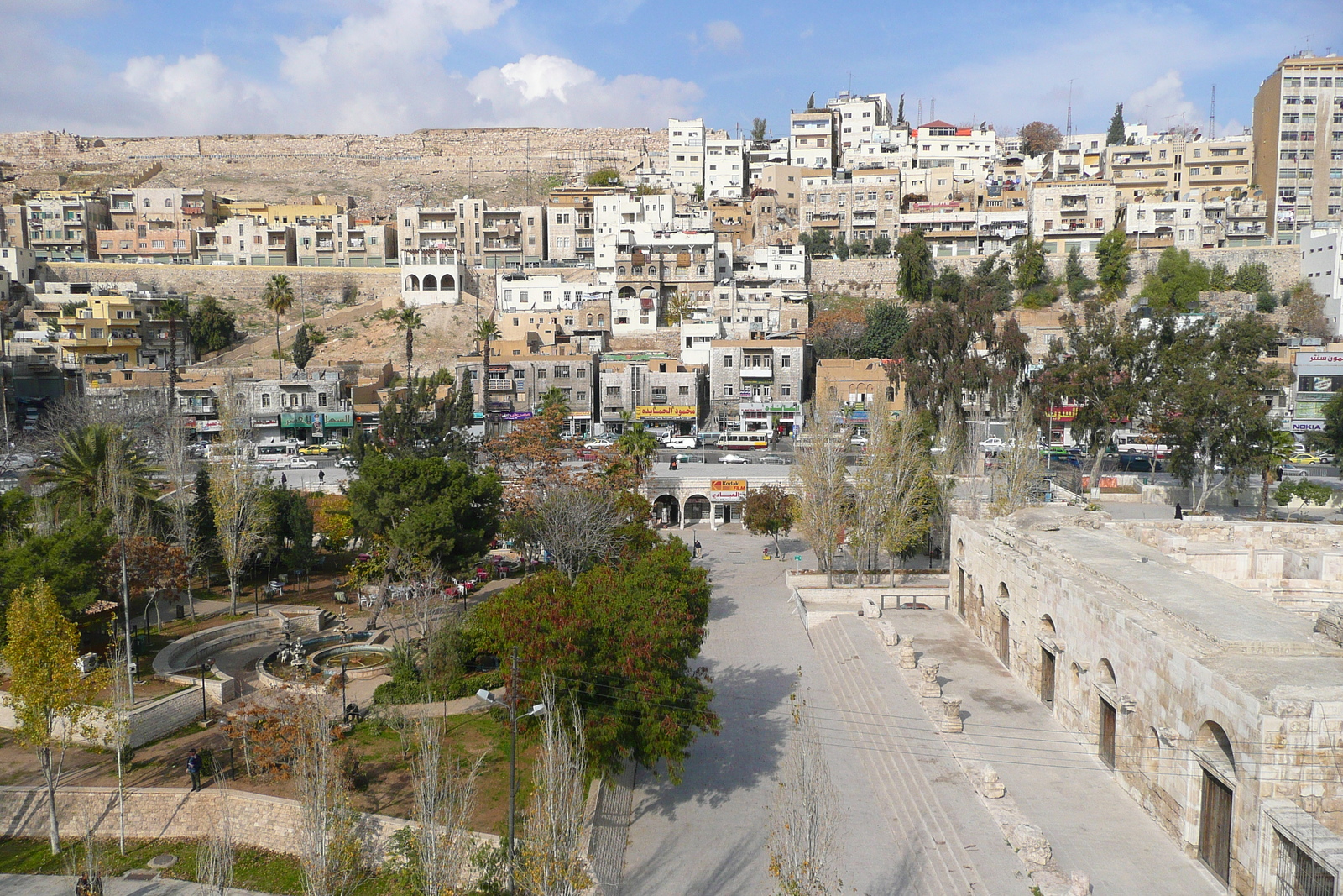 รูปถ่าย จอร์แดน(Jordan) อัมมาน(Amman) โรงละครโรมัน(Roman Theater) 2007-12 13