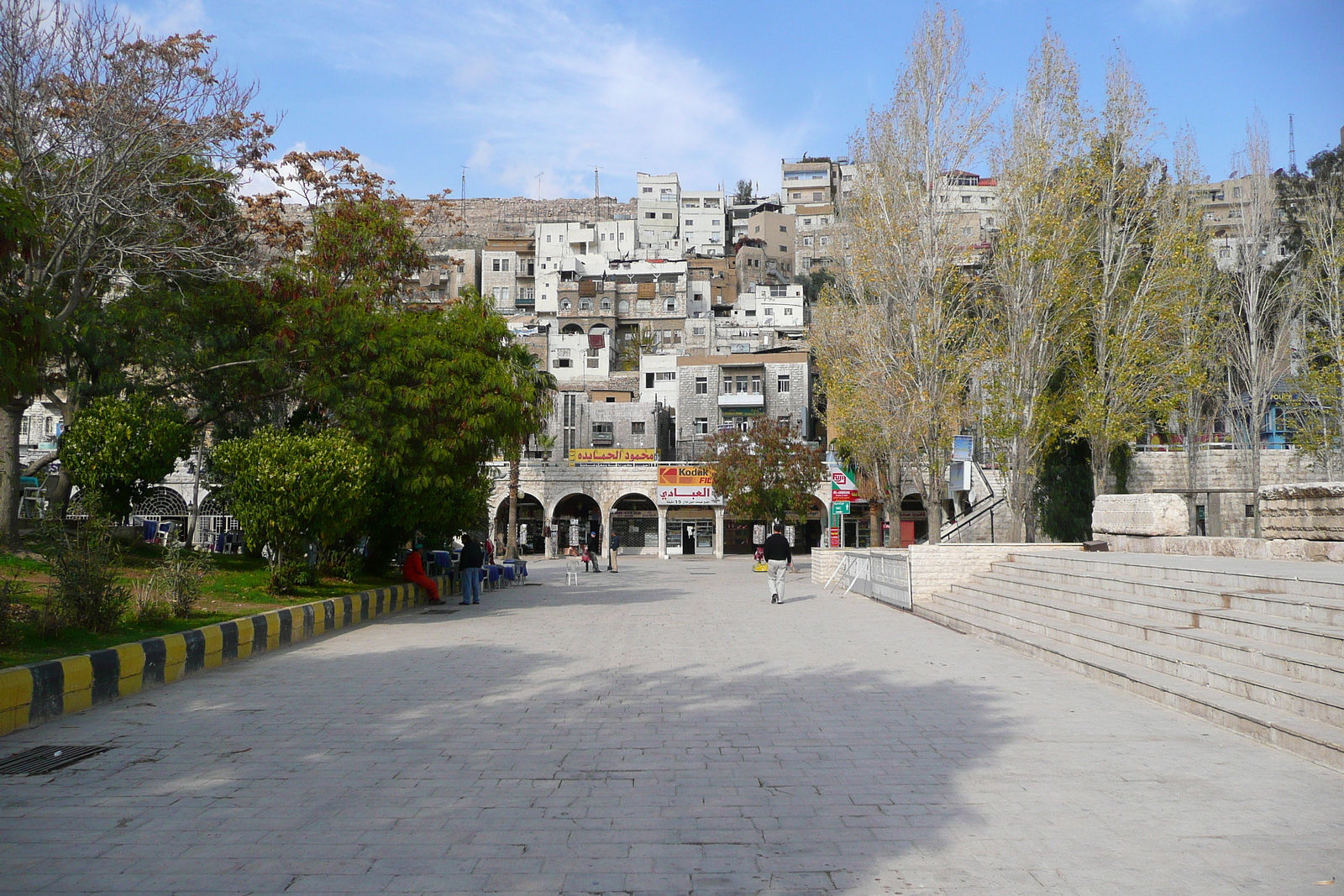 รูปถ่าย จอร์แดน(Jordan) อัมมาน(Amman) โรงละครโรมัน(Roman Theater) 2007-12 14