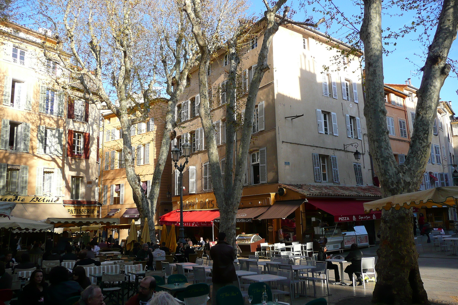 รูปถ่าย ฝรั่งเศส(France) แอ็กซ์-อ็อง-โพรว็องส์(Aix en Provence) ศาลาว่าการเมืองแอ็กซ์(Aix Town Hall) 2008-04 16