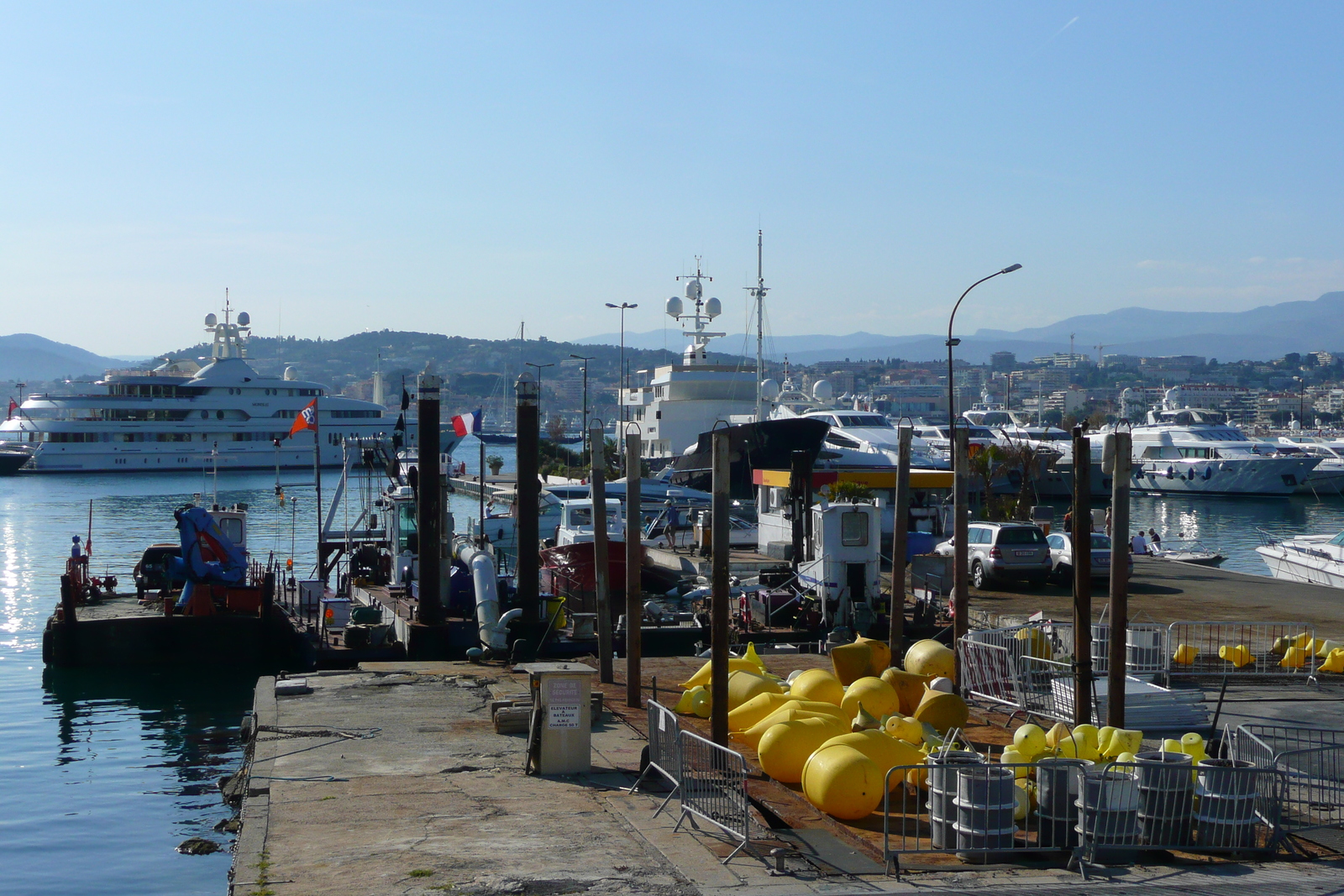 รูปถ่าย ฝรั่งเศส(France) คานส์(Cannes) ท่าเรือปีแยร์ก็องโต(Port Pierre Canto) 2008-05 8