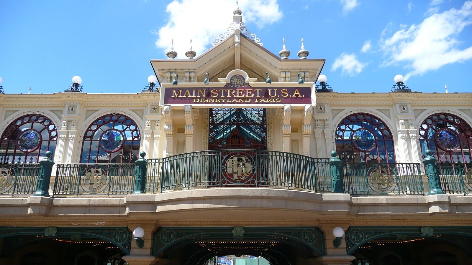 รูปถ่าย ฝรั่งเศส(France) ดิสนีย์แลนด์ปารีส(Disneyland Paris) เมนสตรีต(Main Street) 2007-07 21