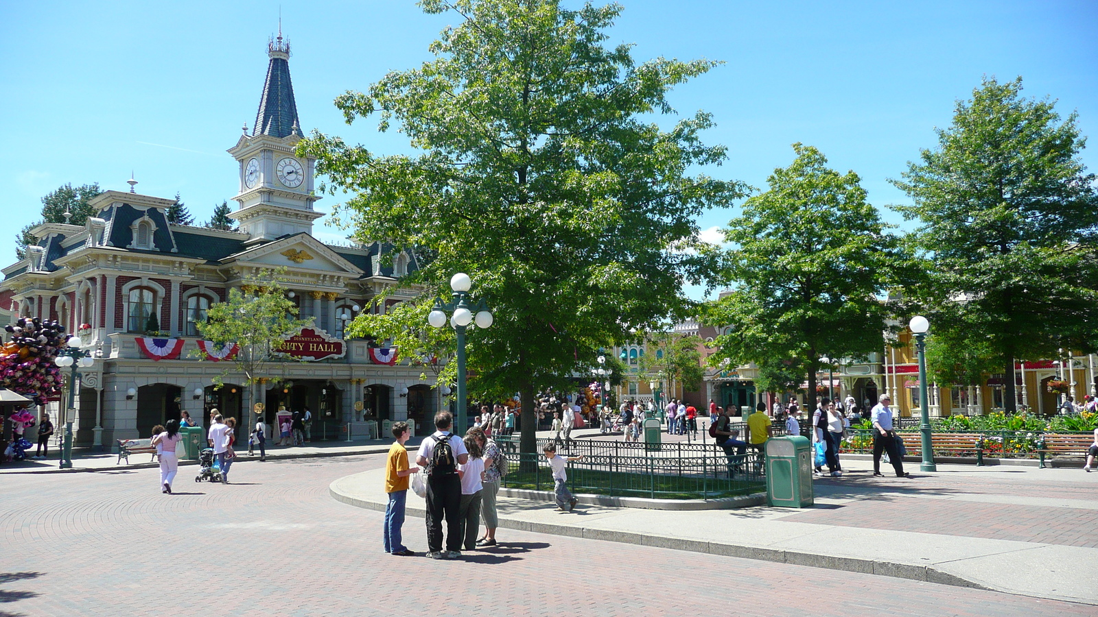 รูปถ่าย ฝรั่งเศส(France) ดิสนีย์แลนด์ปารีส(Disneyland Paris) เมนสตรีต(Main Street) 2007-07 23