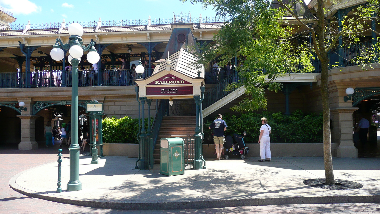 รูปถ่าย ฝรั่งเศส(France) ดิสนีย์แลนด์ปารีส(Disneyland Paris) เมนสตรีต(Main Street) 2007-07 0