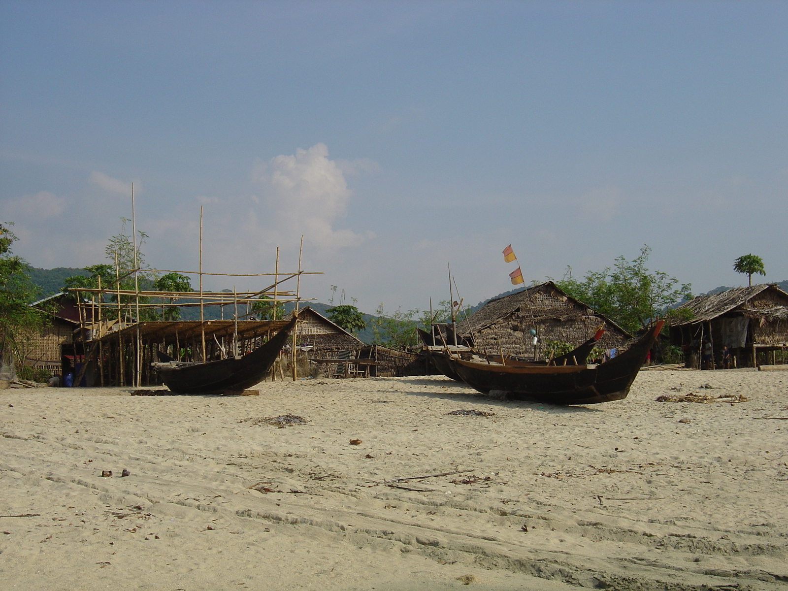 รูปถ่าย พม่า(Myanmar) หาดหม่องมะกัน(Maungmagan beach) 2005-01 9