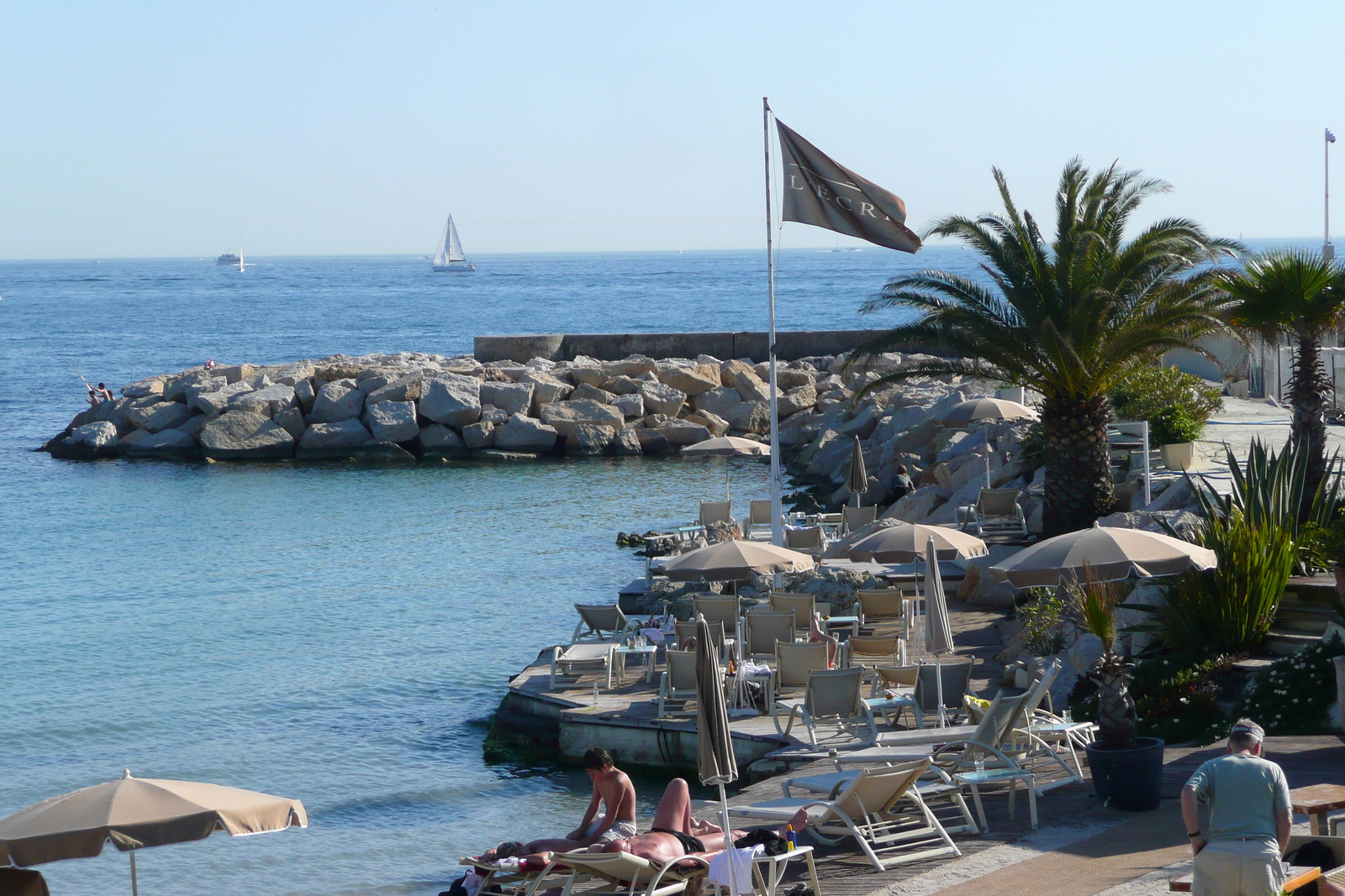 รูปถ่าย ฝรั่งเศส(France) คานส์(Cannes) ท่าเรือปีแยร์ก็องโต(Port Pierre Canto) 2008-05 17