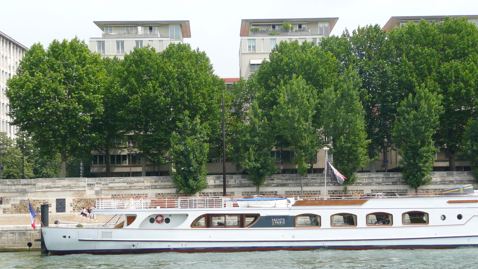 รูปถ่าย ฝรั่งเศส(France) ปารีส(Paris) เรือบรรทุกชมเมือง(Peniches Parisiennes) 2007-06 12
