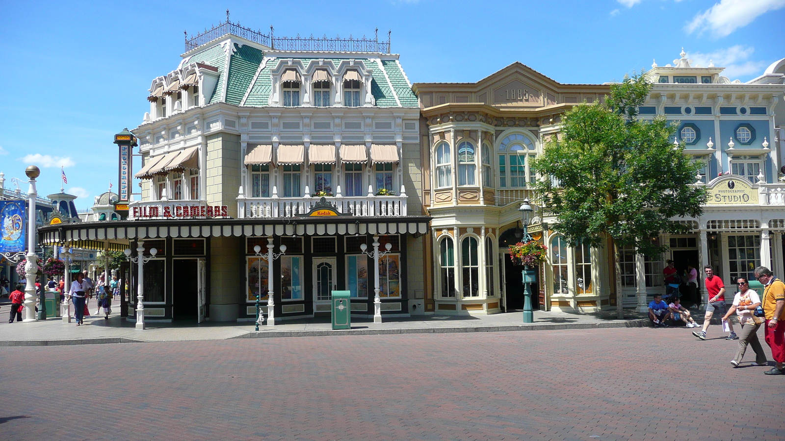 รูปถ่าย ฝรั่งเศส(France) ดิสนีย์แลนด์ปารีส(Disneyland Paris) เมนสตรีต(Main Street) 2007-07 4