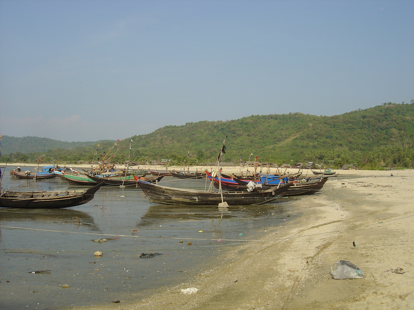 รูปถ่าย พม่า(Myanmar) หาดหม่องมะกัน(Maungmagan beach) 2005-01 30