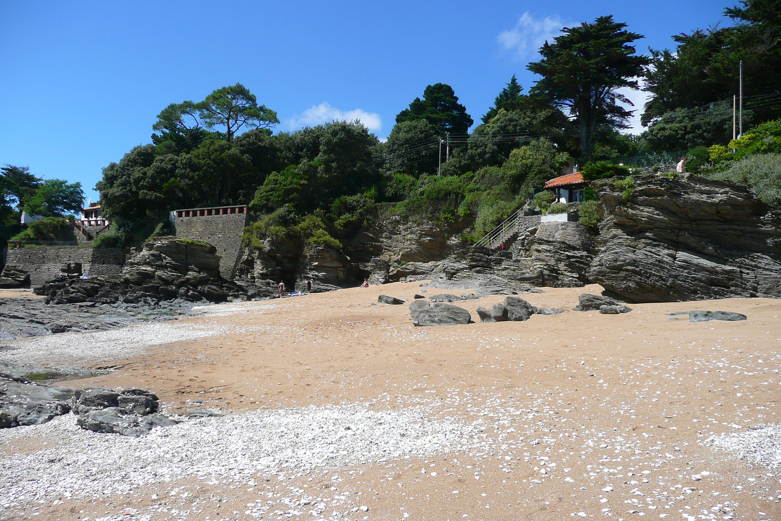 รูปถ่าย ฝรั่งเศส(France) ปอร์นิค(Pornic) หาดโนแวยาร์(Noveillard Beach) 2008-07 12