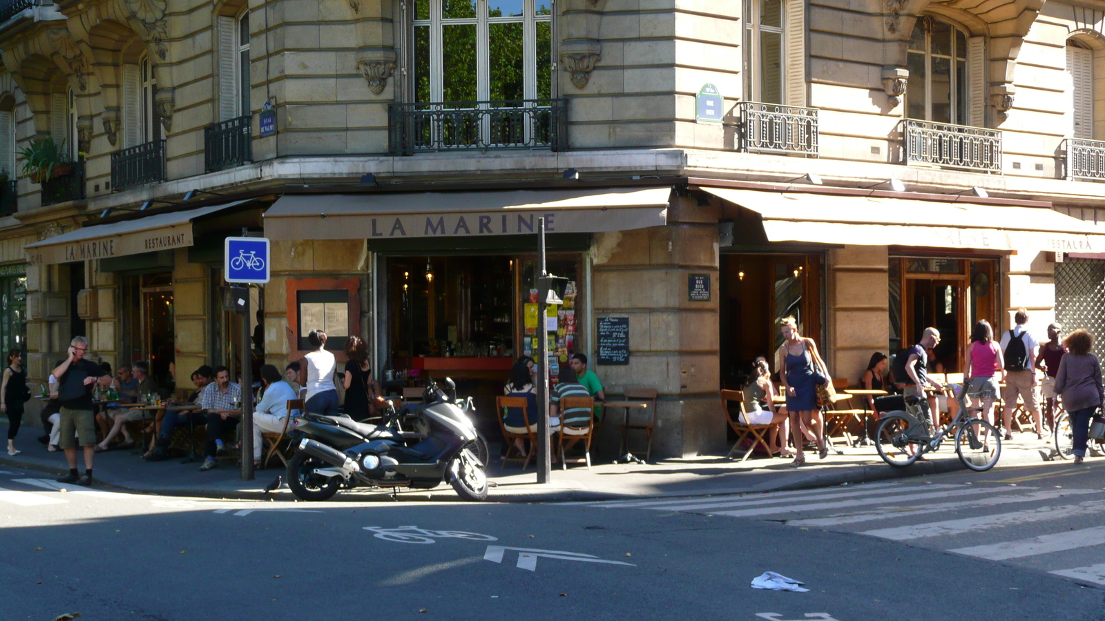 รูปถ่าย ฝรั่งเศส(France) ปารีส(Paris) คลองแซ็ง-มาร์แต็ง(Canal St Martin) 2007-08 30