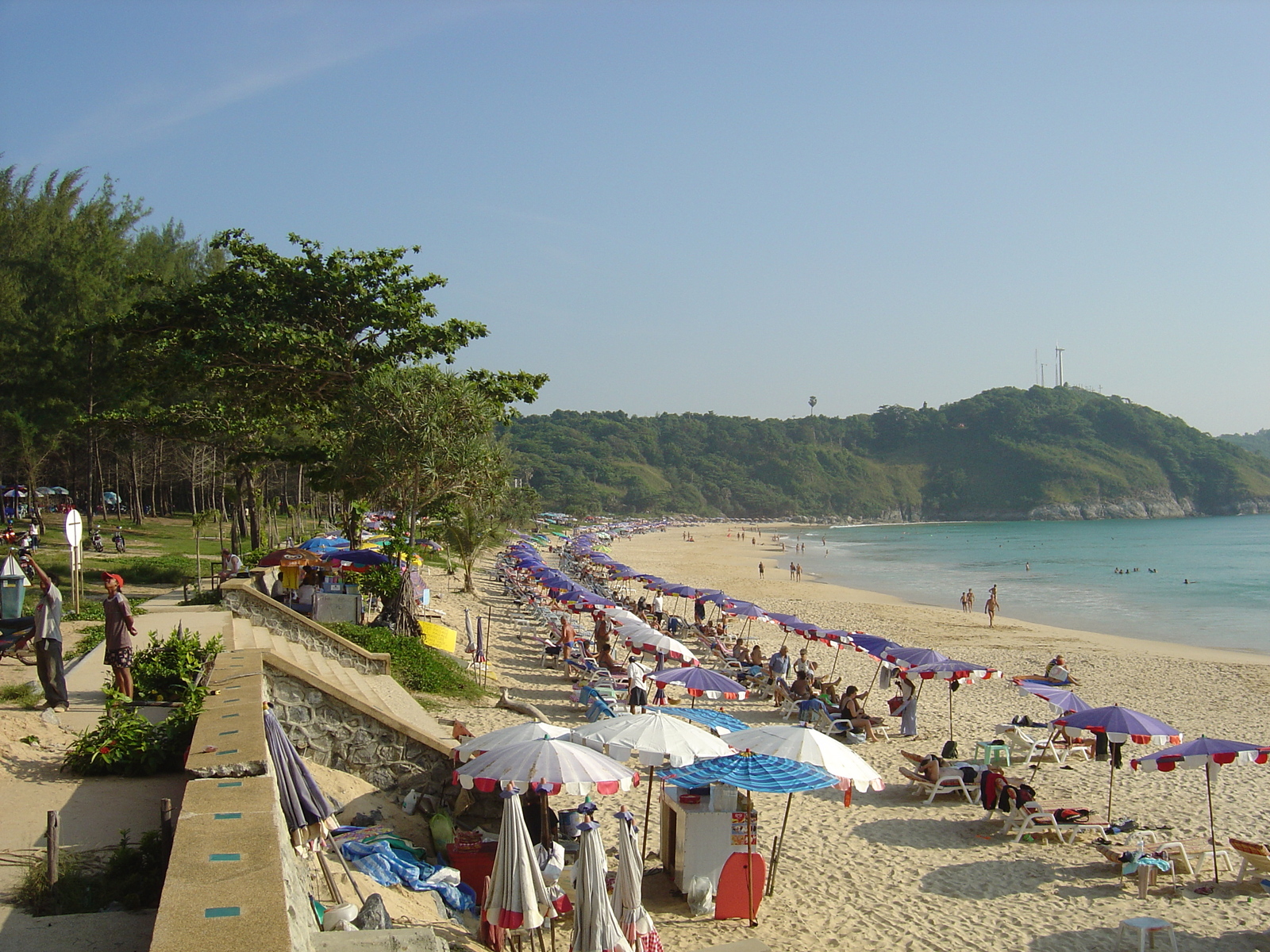 รูปถ่าย ไทย(Thailand) ภูเก็ต(Phuket) หาดในหาน(Nai Harn Beach) 2005-12 29