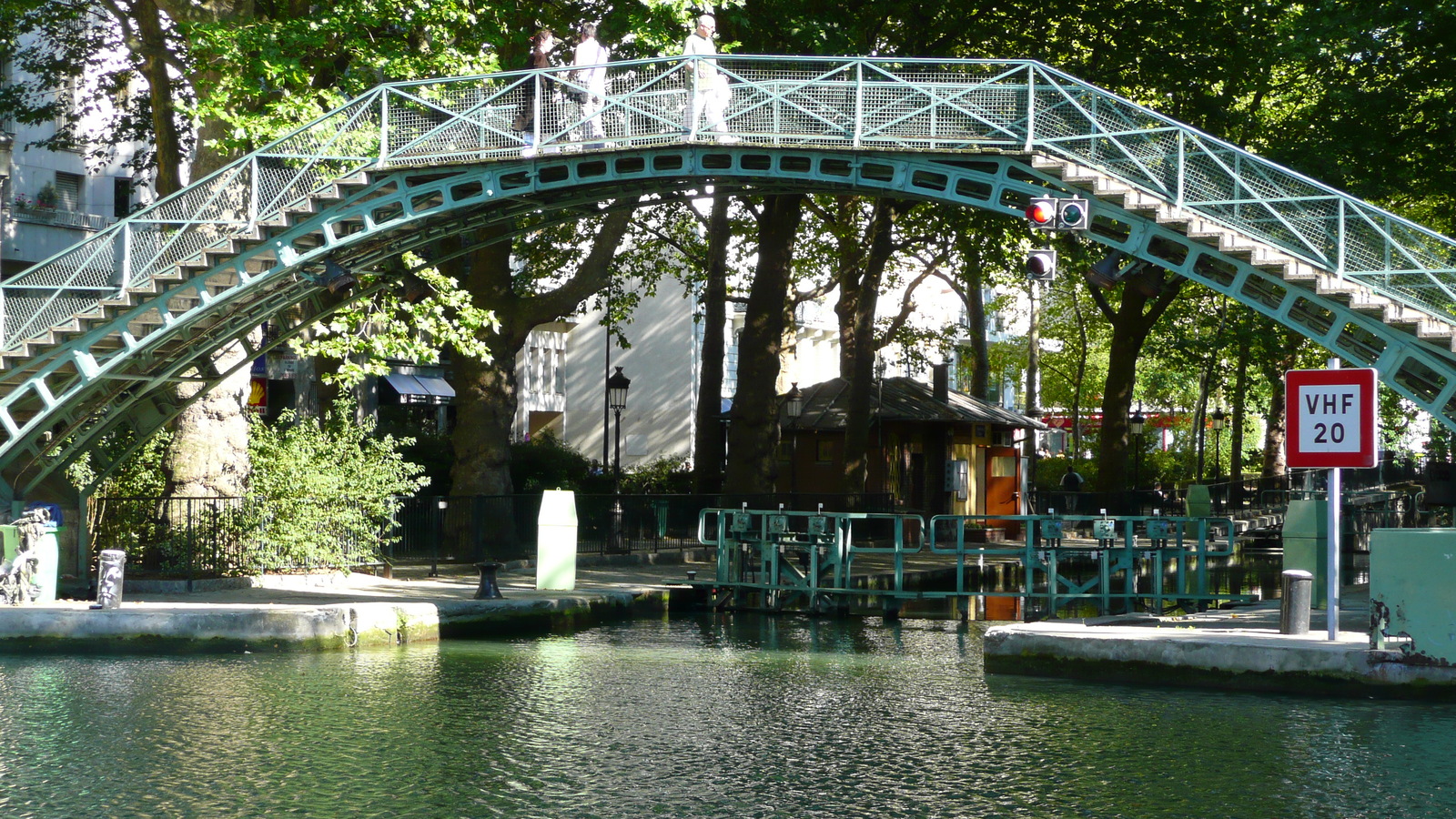 รูปถ่าย ฝรั่งเศส(France) ปารีส(Paris) คลองแซ็ง-มาร์แต็ง(Canal St Martin) 2007-08 7