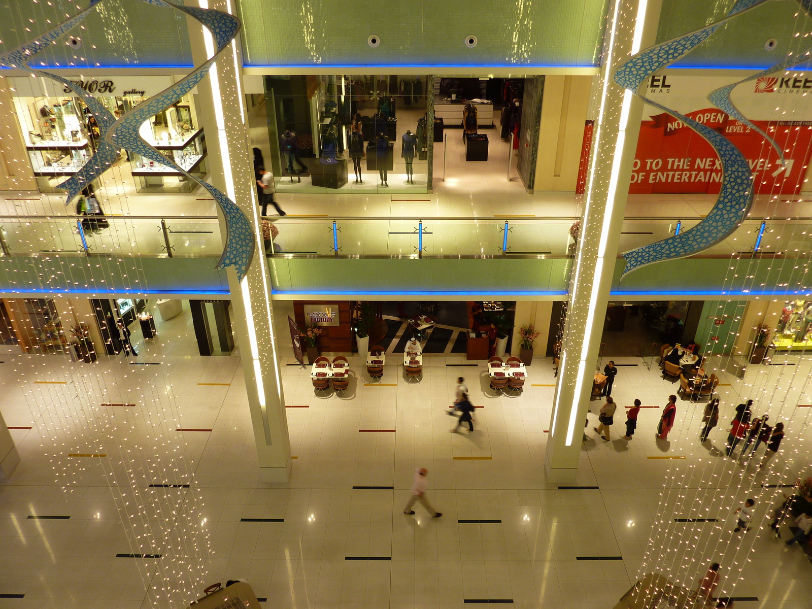 รูปถ่าย สหรัฐอาหรับเอมิเรตส์(United Arab Emirates) ดูไบ(Dubai) ดูไบมอลล์(The Dubai Mall) 2009-12 9