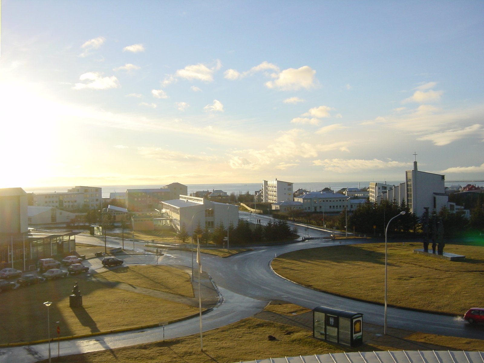 รูปถ่าย ไอซ์แลนด์(Iceland) เรกยะวิก(Reykjavik) โรงแรมแรดิสัน เอสเอเอส(Radisson SAS Hotel) 2003-03 6