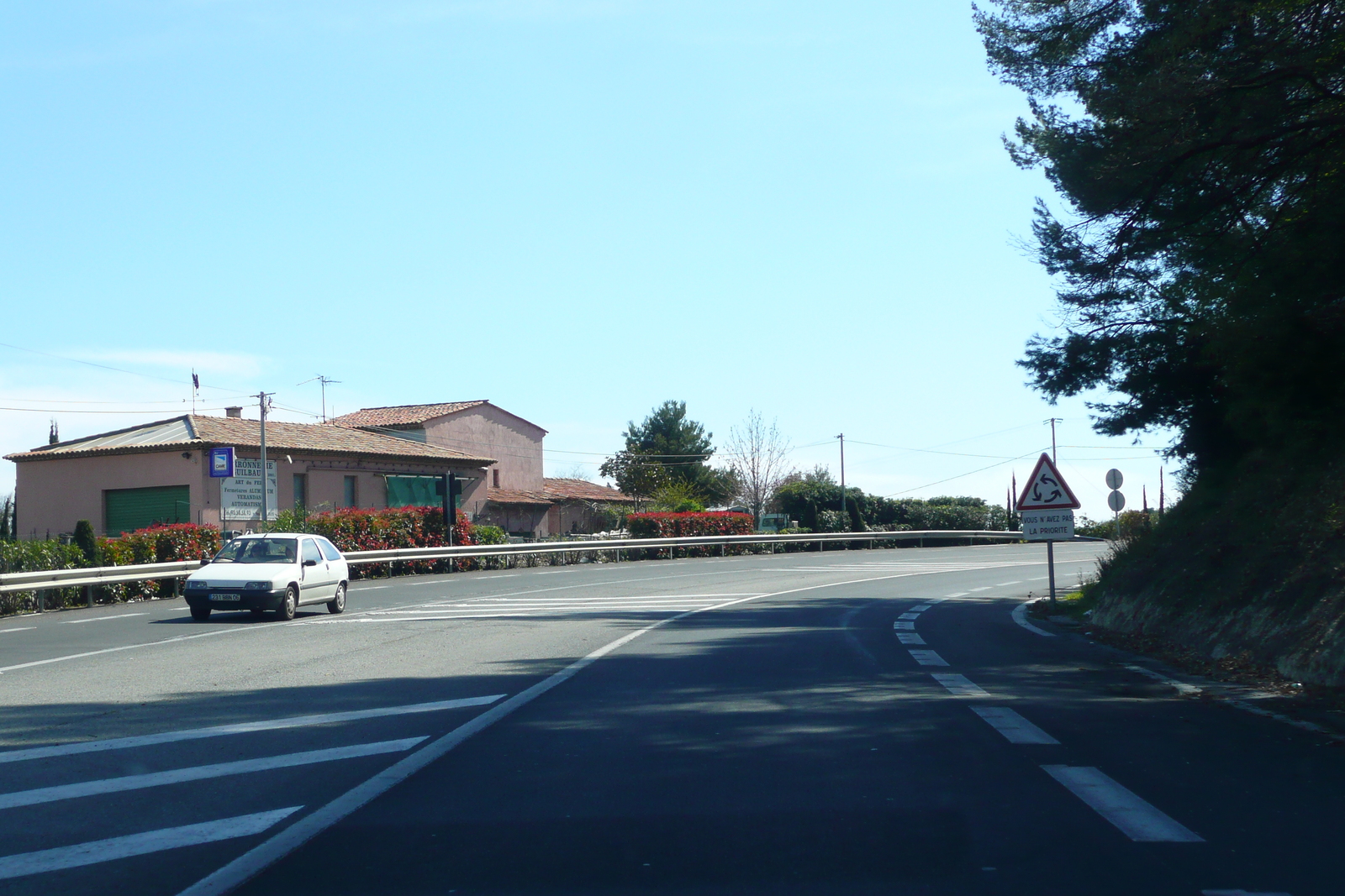รูปถ่าย ฝรั่งเศส(France) เฟรนช์ริวิเอรา(French Riviera) ถนนจากว็องส์ไปกาญ(Vence to Cagnes road) 2008-03 57