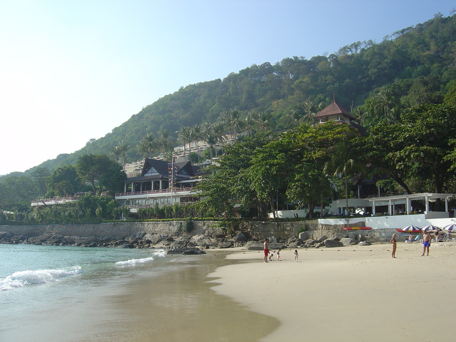 รูปถ่าย ไทย(Thailand) ภูเก็ต(Phuket) หาดในหาน(Nai Harn Beach) 2005-12 31