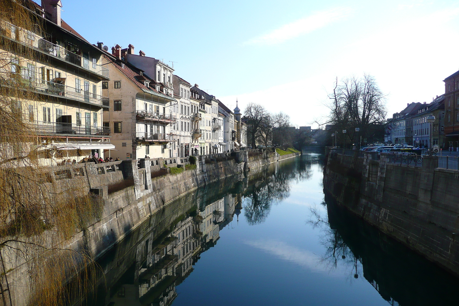 รูปถ่าย สโลวีเนีย(Slovenia) ลีอูบลีอานา(Ljubljana) เมืองเก่า(Historic Centre) 2008-01 20