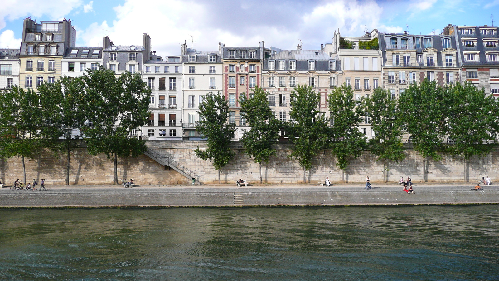 รูปถ่าย ฝรั่งเศส(France) ปารีส(Paris) แม่น้ำแซน(Seine river) 2007-07 10