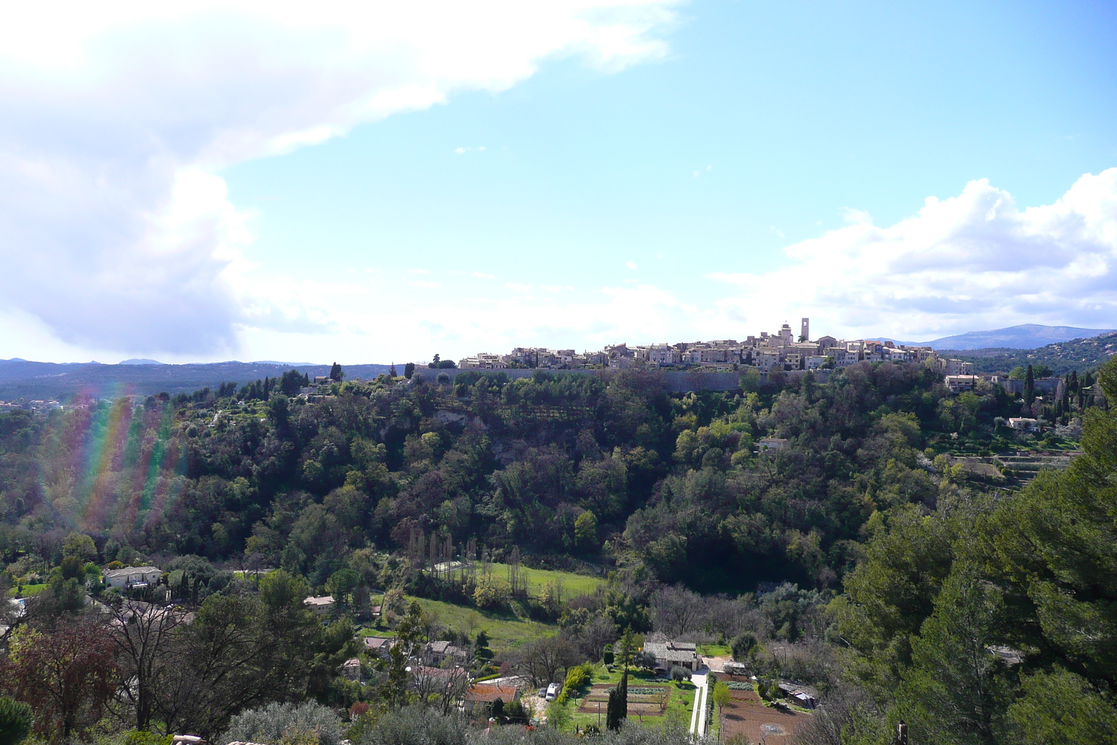 รูปถ่าย ฝรั่งเศส(France) เฟรนช์ริวิเอรา(French Riviera) ถนนจากว็องส์ไปกาญ(Vence to Cagnes road) 2008-03 32