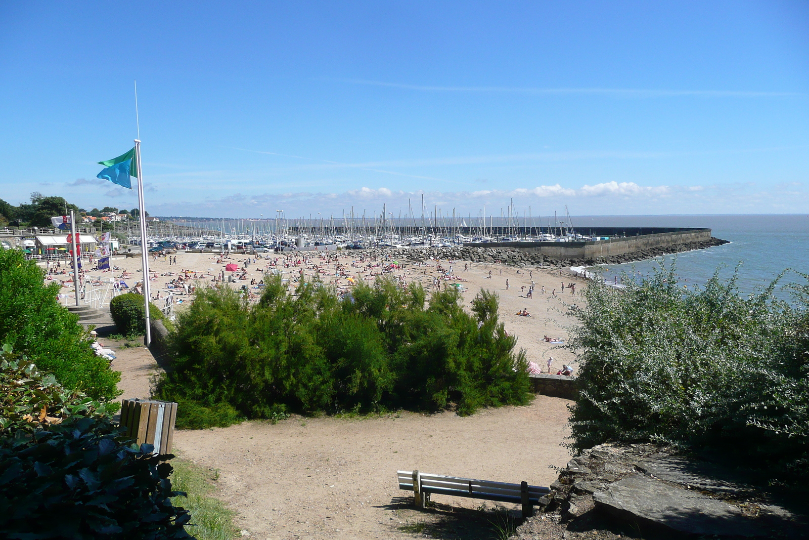 รูปถ่าย ฝรั่งเศส(France) ปอร์นิค(Pornic) หาดโนแวยาร์(Noveillard Beach) 2008-07 21