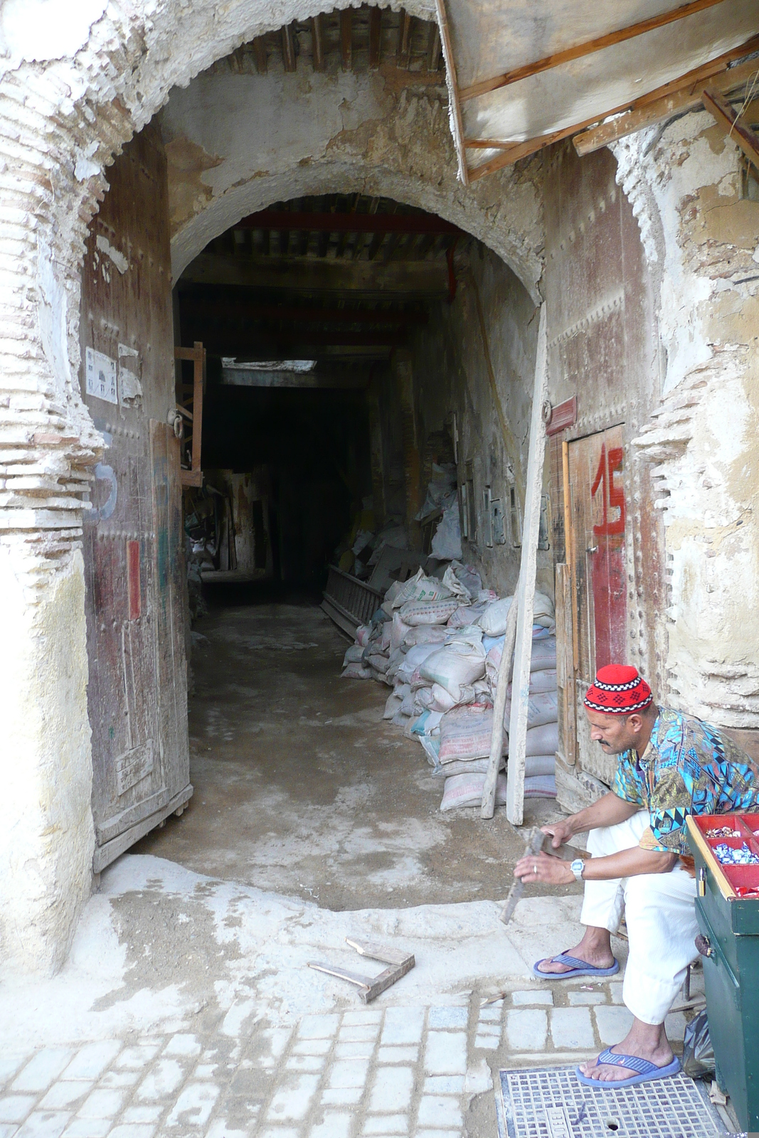 รูปถ่าย โมร็อกโก(Morocco) เฟส(Fes) เมดินาเฟส(Fes Medina) 2008-07 117