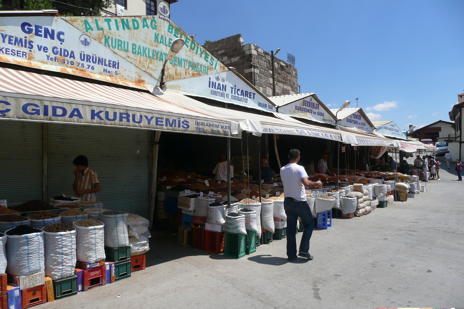 รูปถ่าย ตุรกี(Turkey) อังการา(Ankara) ป้อมปราการอังการา(Ankara Fortress) 2008-07 4