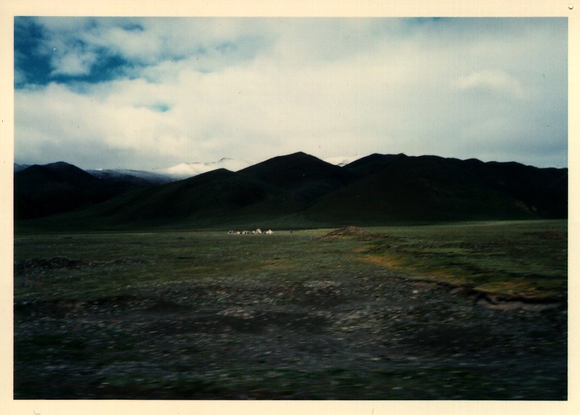 รูปถ่าย ทิเบต(Tibet) ถนนจากกูลมูทไปลาซา(Road Golmut to Lhasa) 1994-07 13