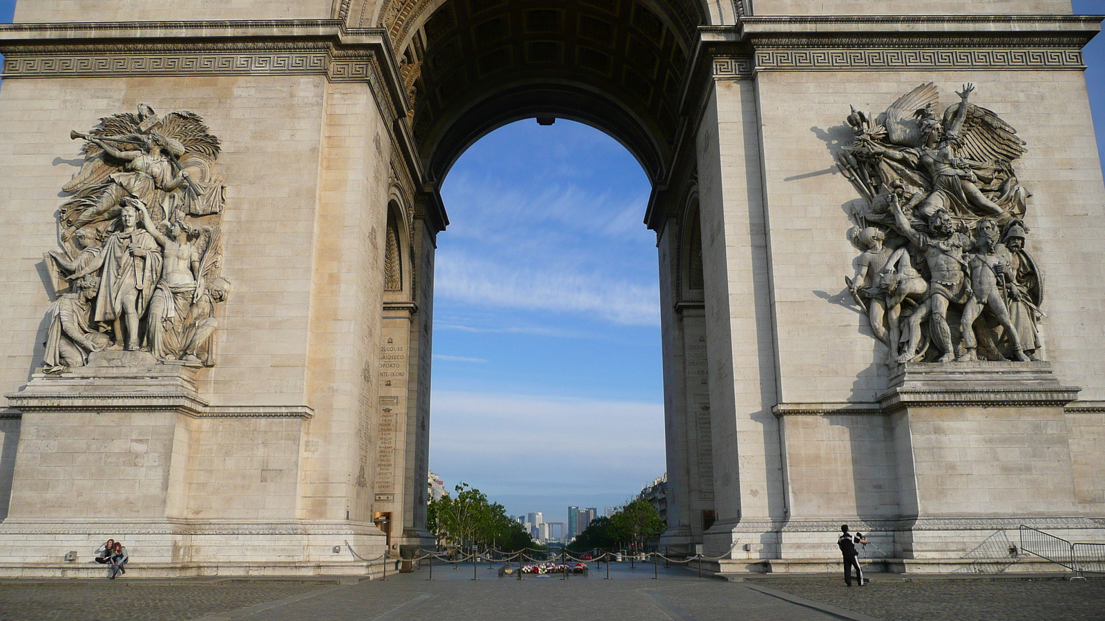 รูปถ่าย ฝรั่งเศส(France) ปารีส(Paris) ประตูชัย(Etoile and Arc de Triomphe) 2007-06 4