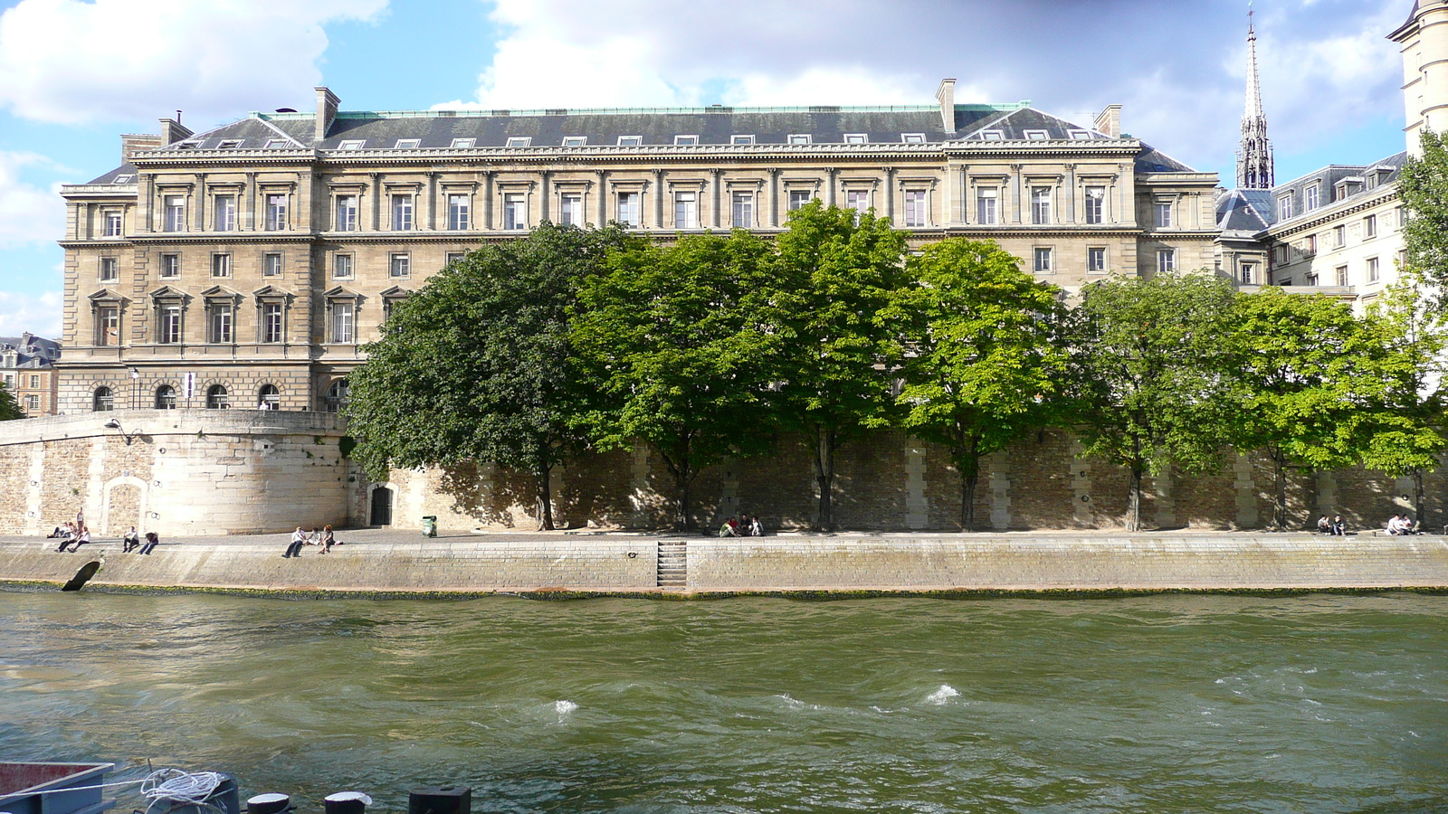 รูปถ่าย ฝรั่งเศส(France) ปารีส(Paris) แม่น้ำแซน(Seine river) 2007-07 12
