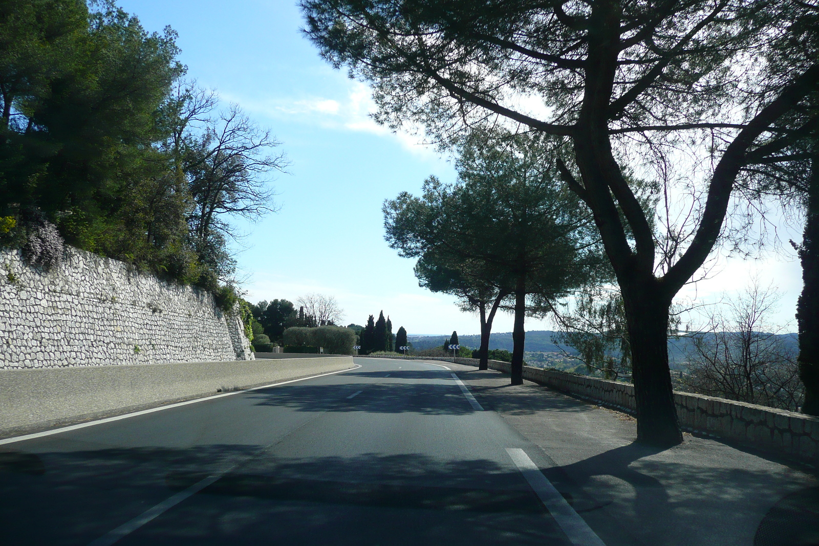 รูปถ่าย ฝรั่งเศส(France) เฟรนช์ริวิเอรา(French Riviera) ถนนจากว็องส์ไปกาญ(Vence to Cagnes road) 2008-03 52