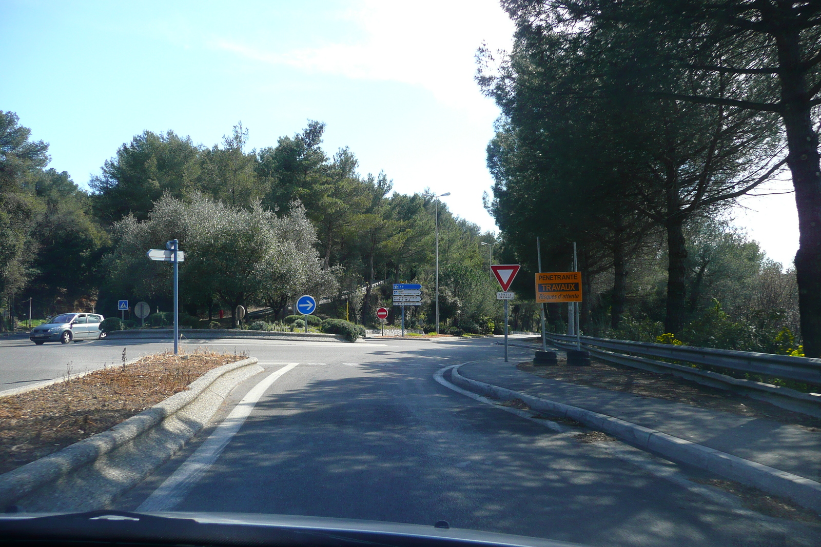 รูปถ่าย ฝรั่งเศส(France) เฟรนช์ริวิเอรา(French Riviera) ถนนจากว็องส์ไปกาญ(Vence to Cagnes road) 2008-03 51