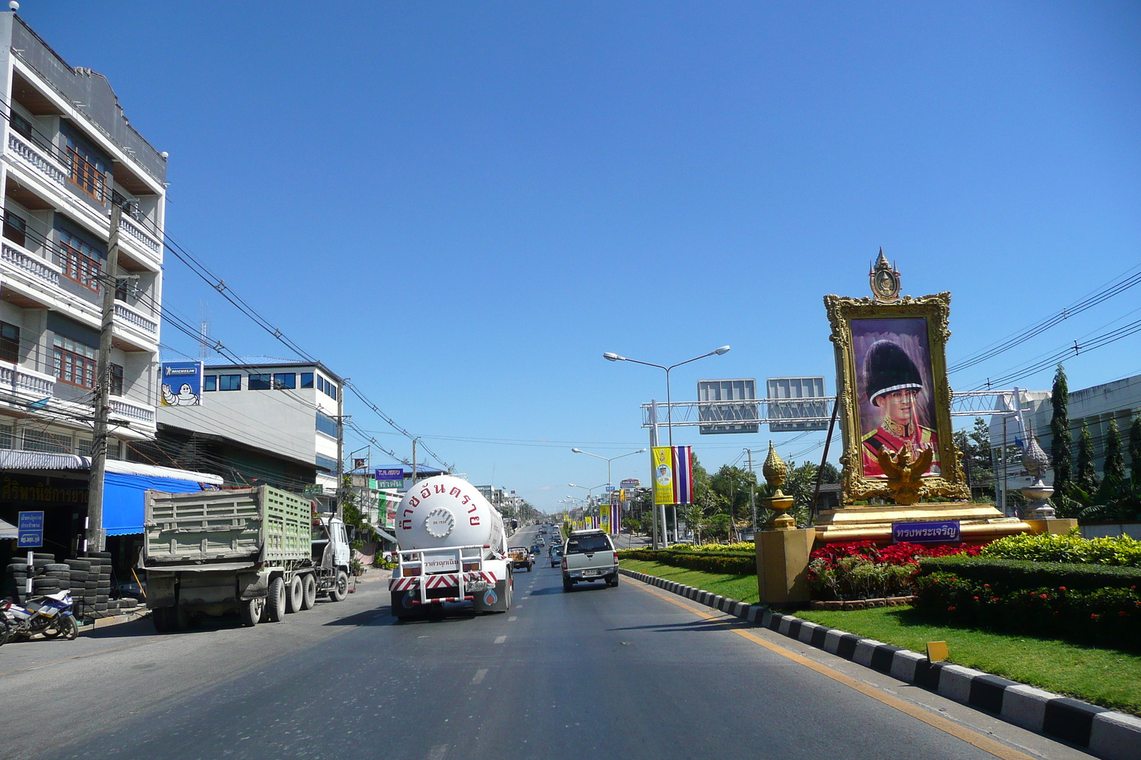 รูปถ่าย ไทย(Thailand) ถนนจากพัทยาไปเกาะเสม็ด(Pattaya to Ko Samet road) 2008-12 11