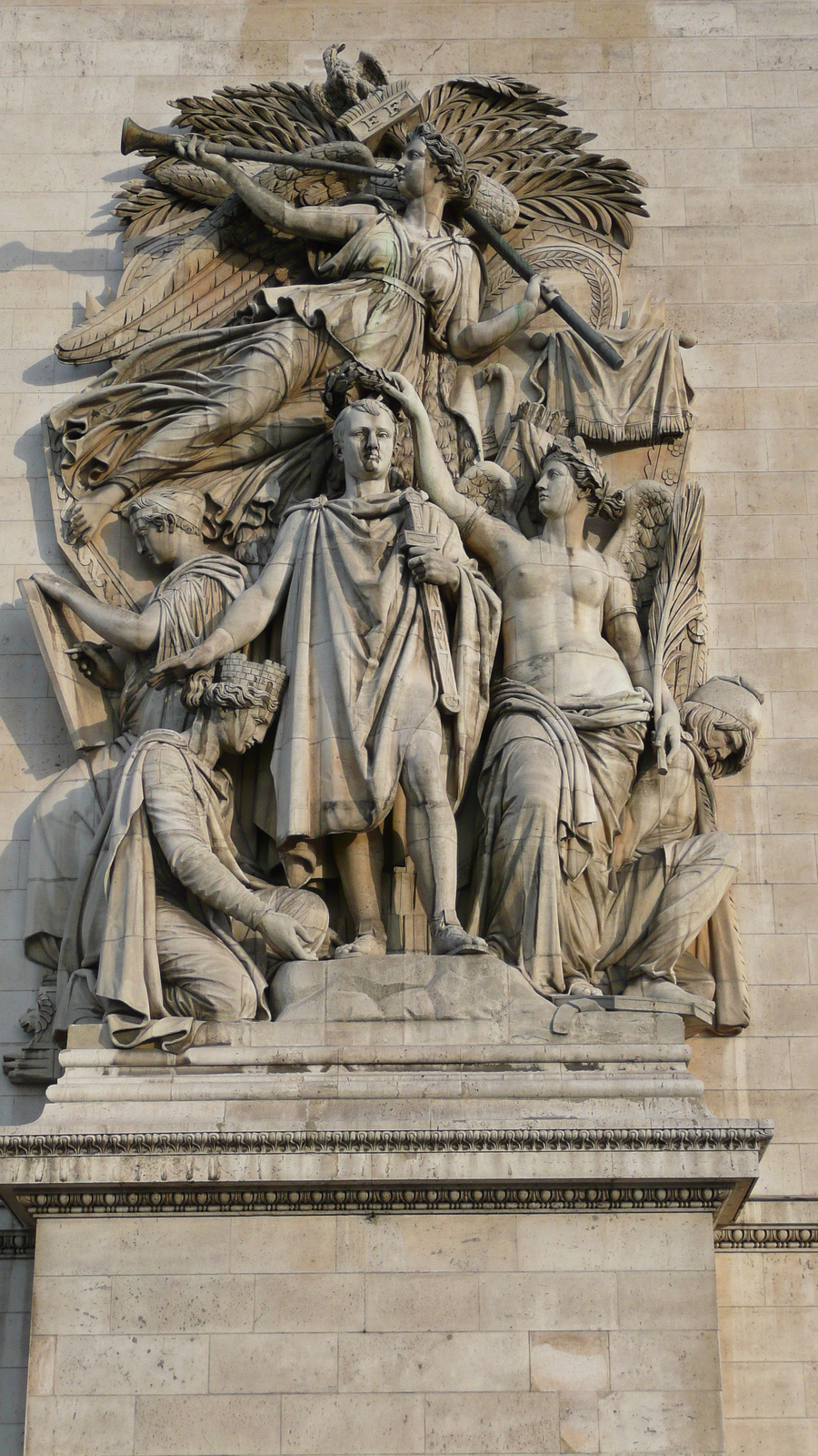 รูปถ่าย ฝรั่งเศส(France) ปารีส(Paris) ประตูชัย(Etoile and Arc de Triomphe) 2007-06 13