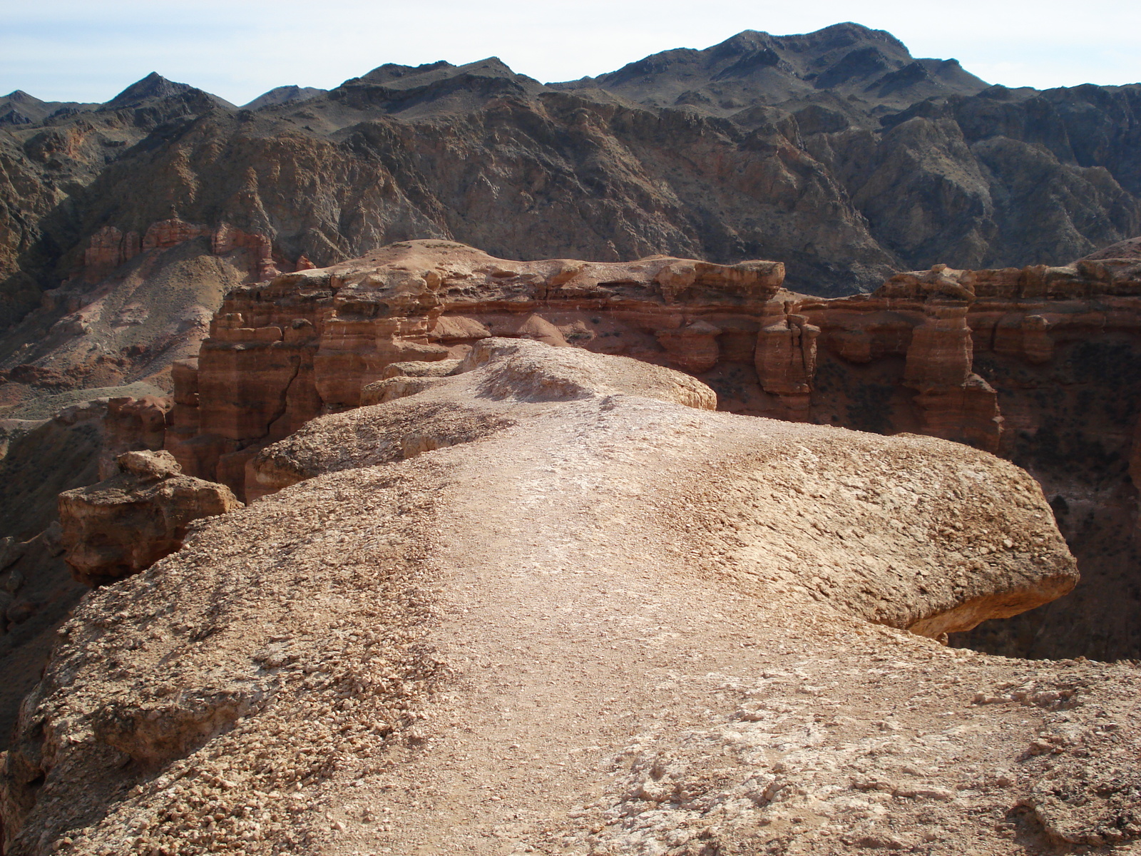 รูปถ่าย คาซัคสถาน(Kazakhstan) หุบผาชารึน(Charyn Canyon) 2007-03 96