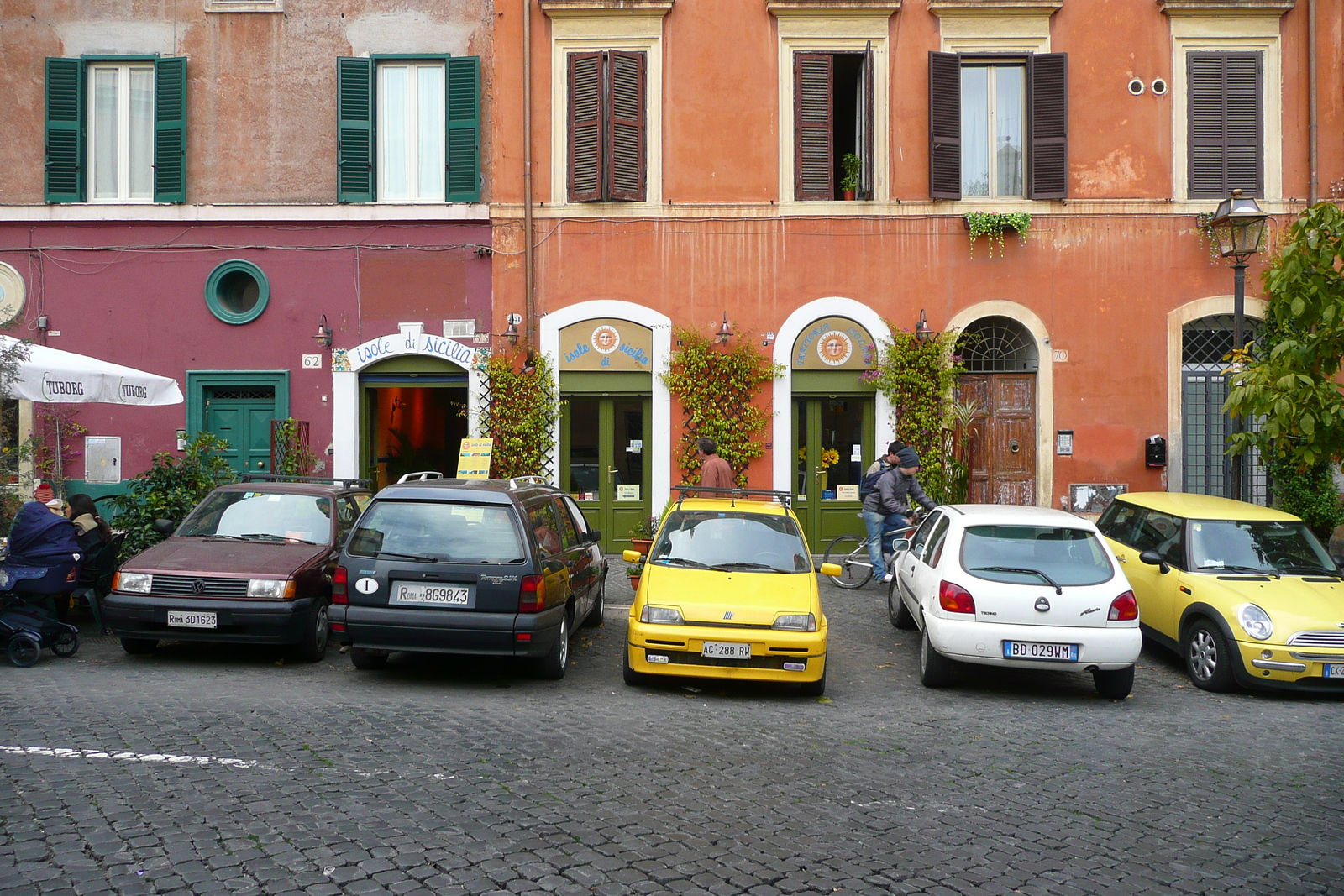 รูปถ่าย อิตาลี(Italy) โรม(Rome) ถนนการีบัลดี(Via Garibaldi) 2007-11 27