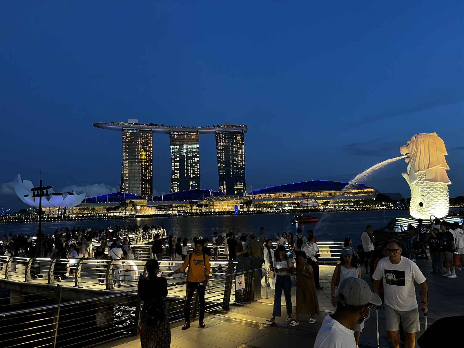 รูปถ่าย สิงคโปร์(Singapore) มารีนาเบย์(Marina Bay) 2023-01 19