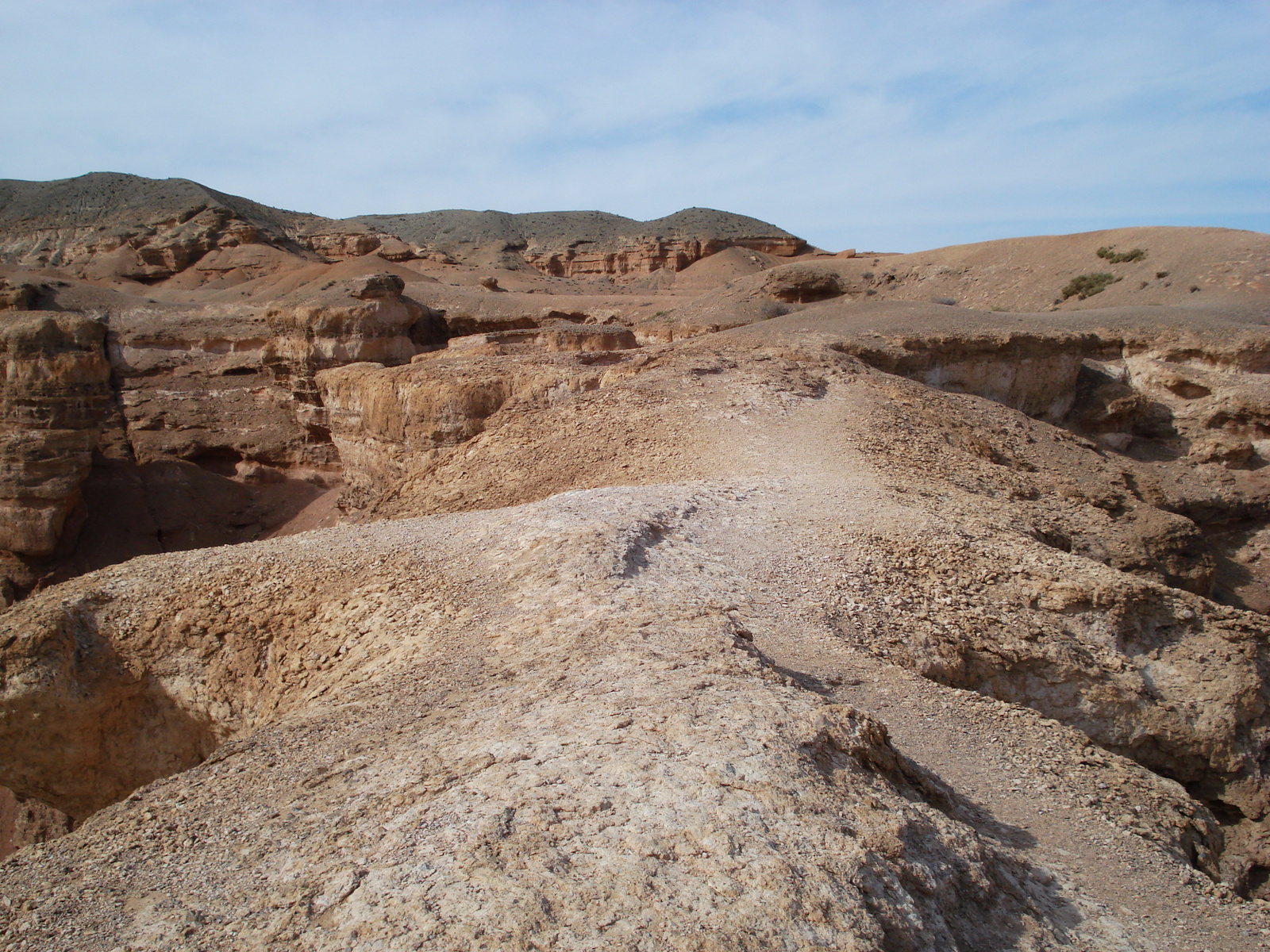 รูปถ่าย คาซัคสถาน(Kazakhstan) หุบผาชารึน(Charyn Canyon) 2007-03 141