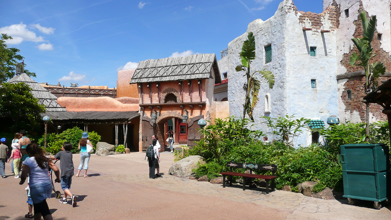 รูปถ่าย ฝรั่งเศส(France) ดิสนีย์แลนด์ปารีส(Disneyland Paris) แอดเวนเจอร์แลนด์(Adventureland) 2007-07 21