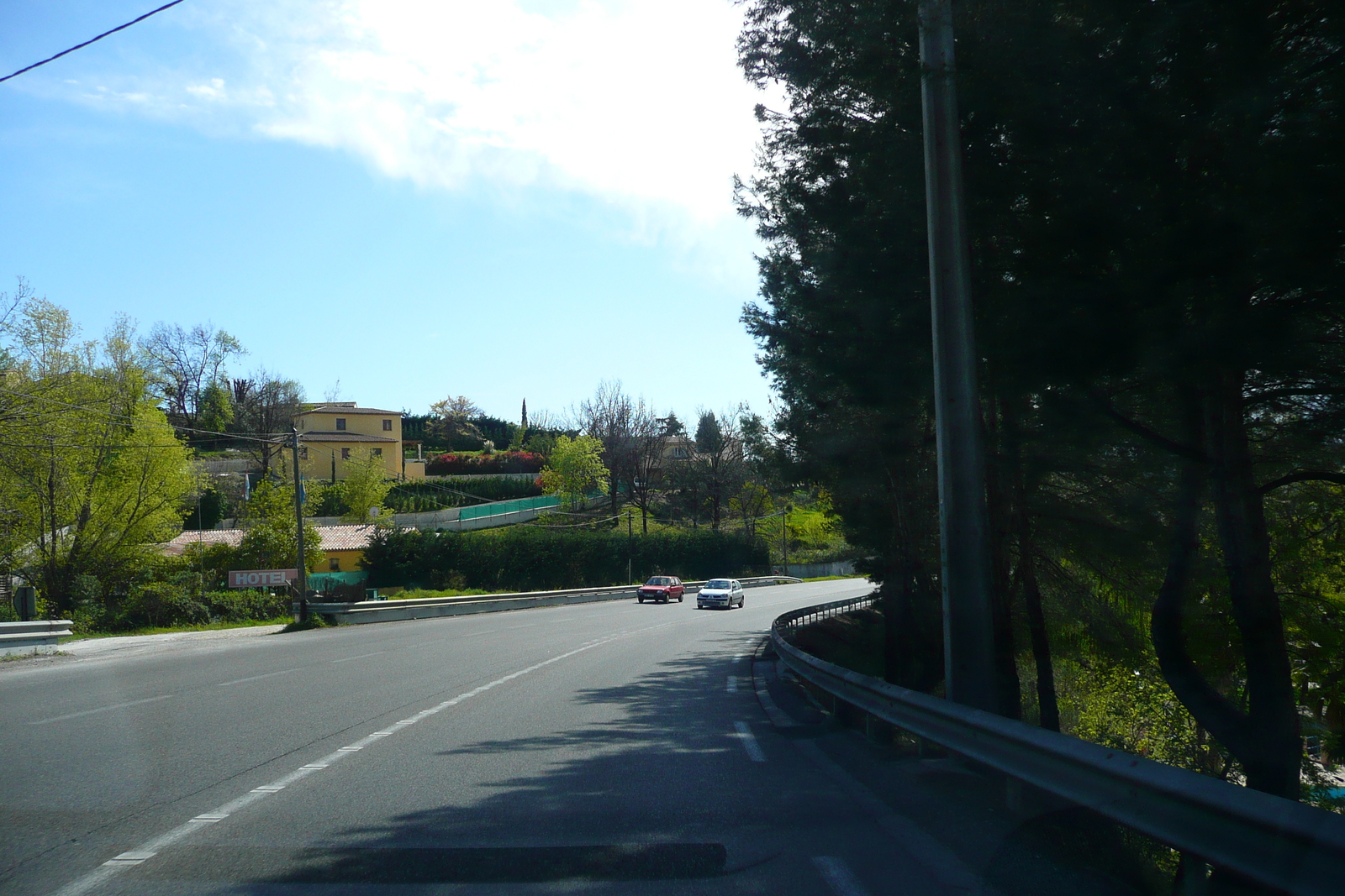 รูปถ่าย ฝรั่งเศส(France) เฟรนช์ริวิเอรา(French Riviera) ถนนจากว็องส์ไปกาญ(Vence to Cagnes road) 2008-03 43