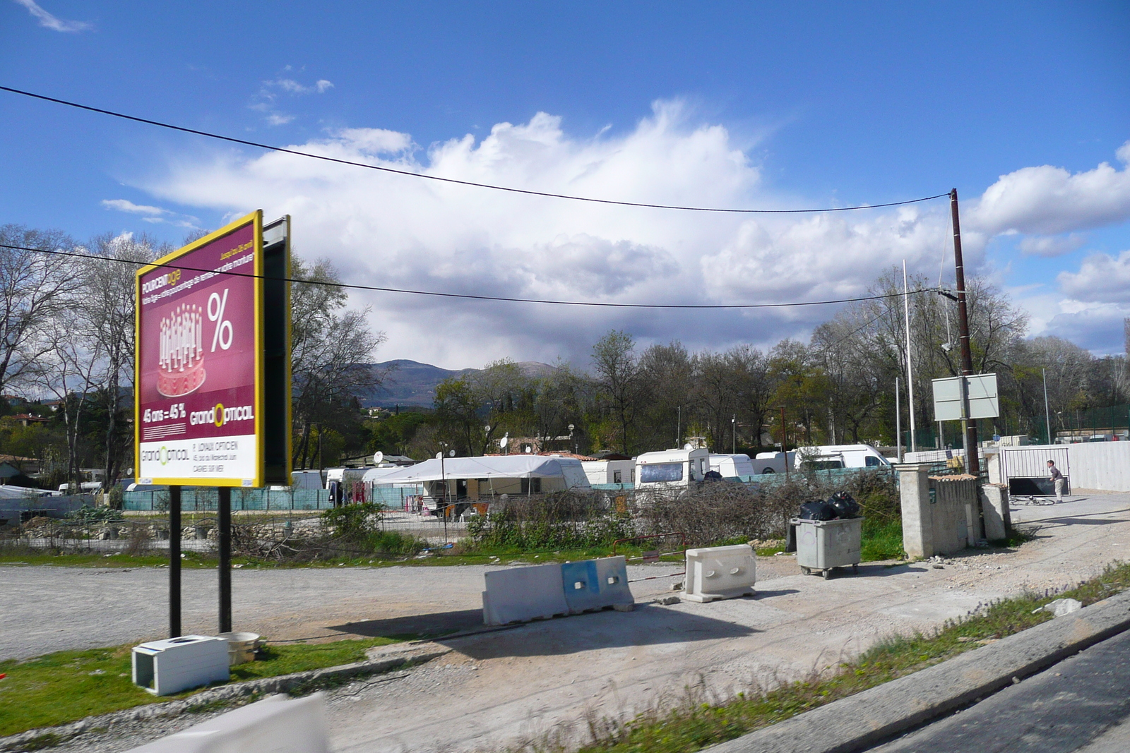 รูปถ่าย ฝรั่งเศส(France) เฟรนช์ริวิเอรา(French Riviera) ถนนจากว็องส์ไปกาญ(Vence to Cagnes road) 2008-03 60