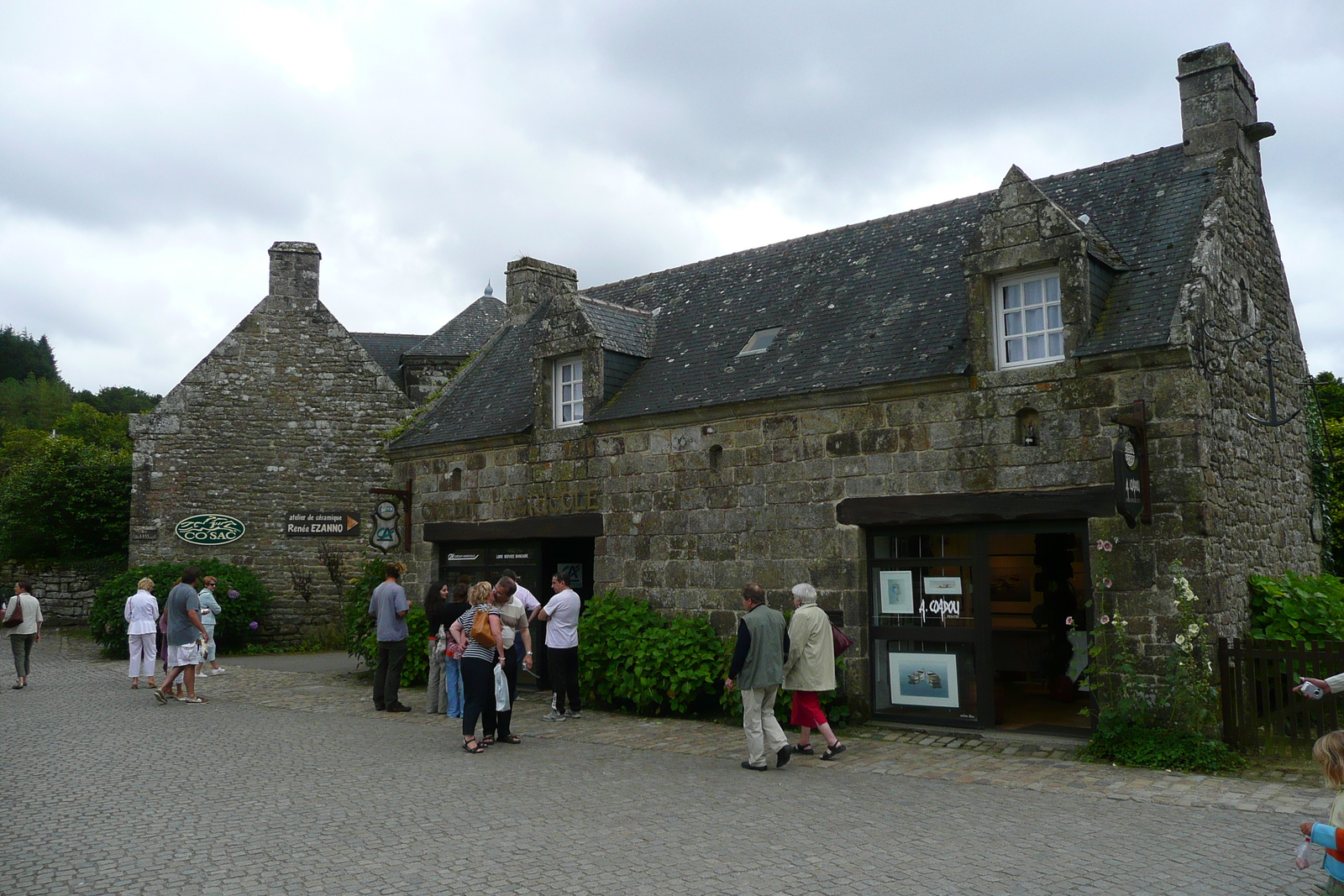 รูปถ่าย ฝรั่งเศส(France) ล็อกโรน็อง(Locronan) 2008-07 16
