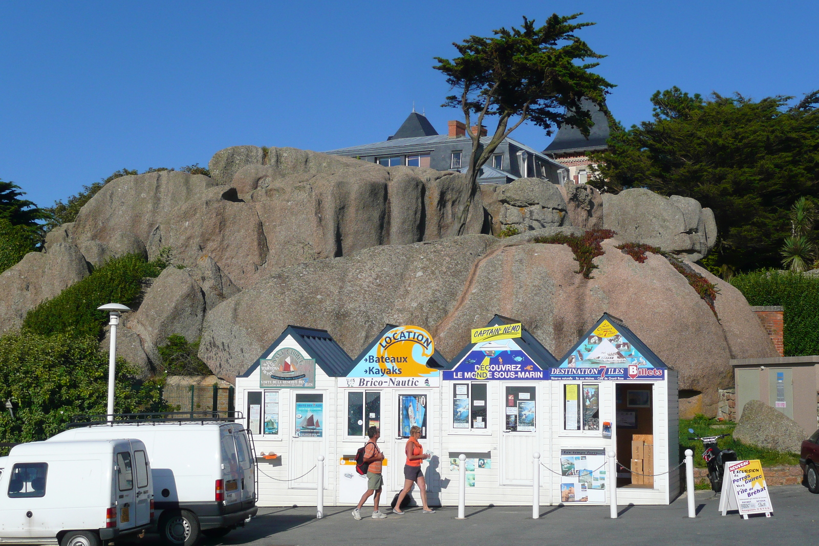รูปถ่าย ฝรั่งเศส(France) เทรกัสเทล(Tregastel) 2007-08 25