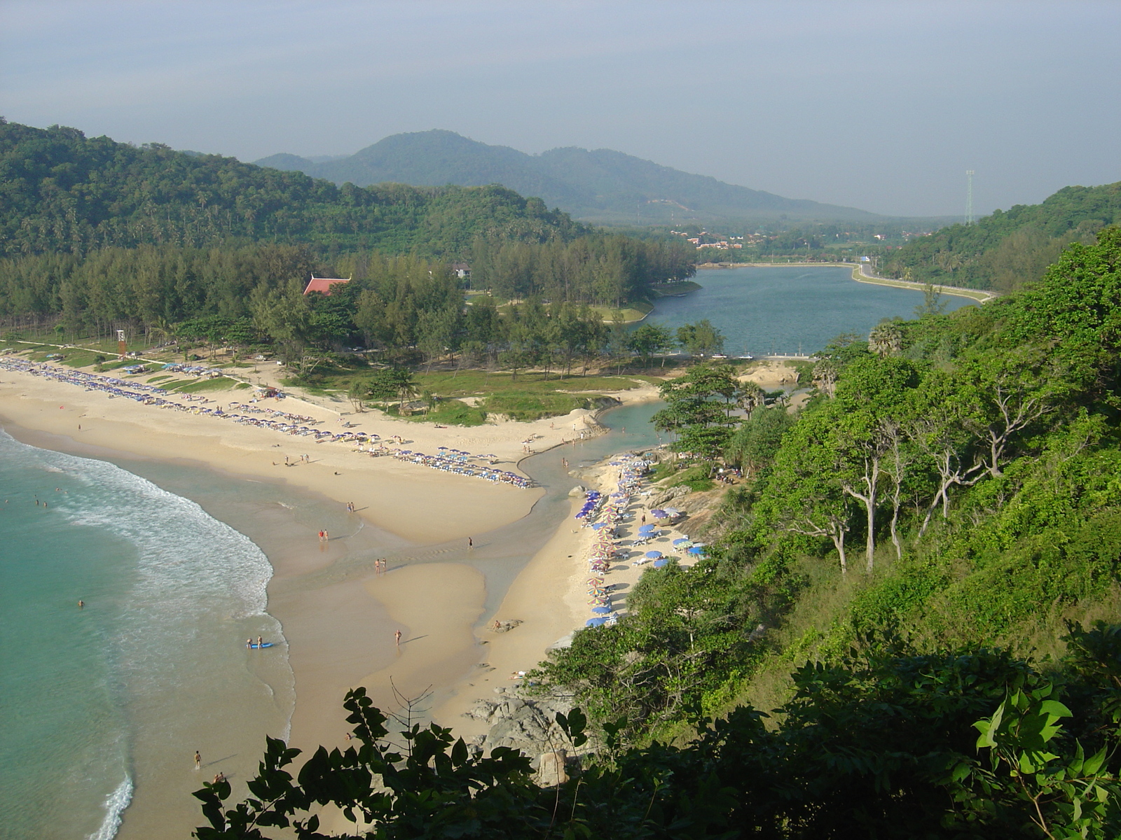 รูปถ่าย ไทย(Thailand) ภูเก็ต(Phuket) หาดในหาน(Nai Harn Beach) 2005-12 12