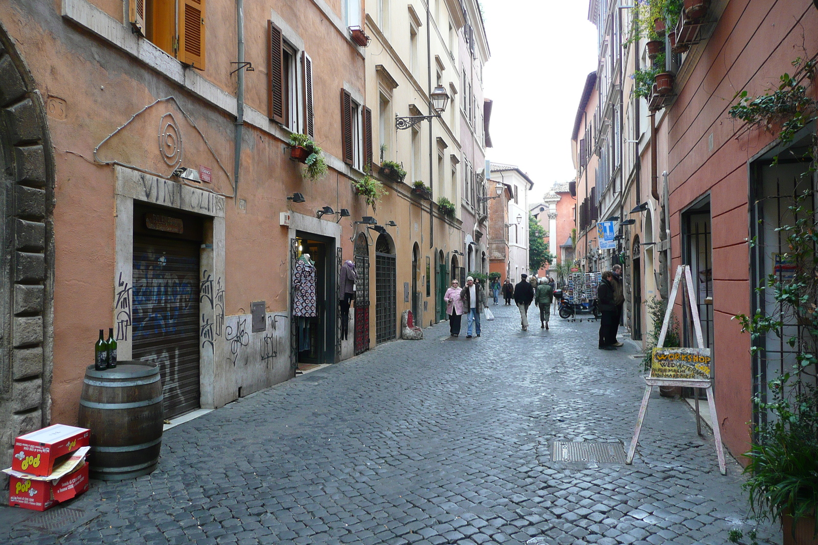 รูปถ่าย อิตาลี(Italy) โรม(Rome) ทราสเตแวเร(Trastevere) 2007-11 22