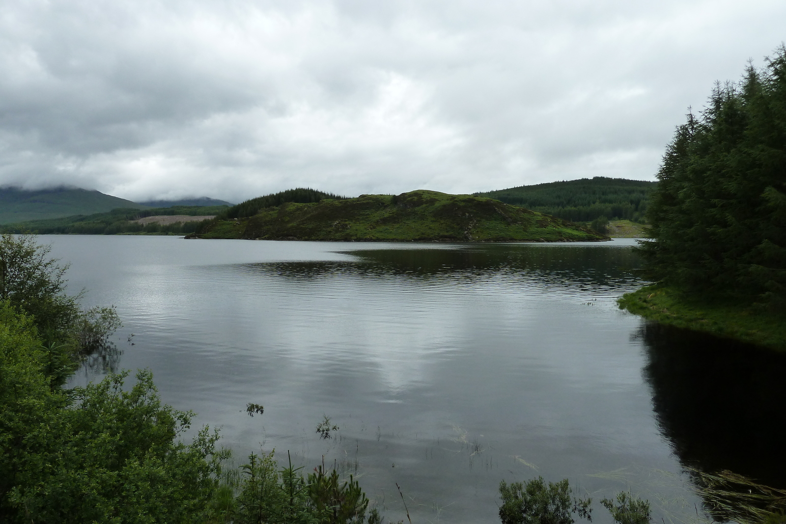 รูปถ่าย อังกฤษ(United Kingdom) สกอตแลนด์(Scotland) ถนนจากเอวีมอร์ไปทะเลสาบลอคลากัน(Aviemore to Loch Laggan road) 2011-07 19