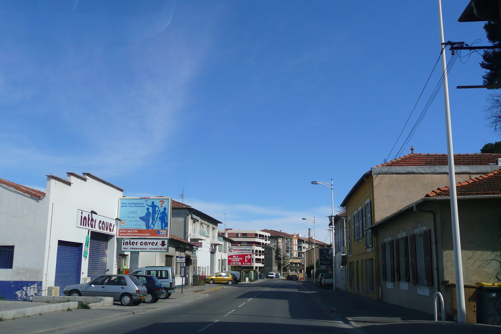 รูปถ่าย ฝรั่งเศส(France) เฟรนช์ริวิเอรา(French Riviera) ถนนจากว็องส์ไปกาญ(Vence to Cagnes road) 2008-03 13