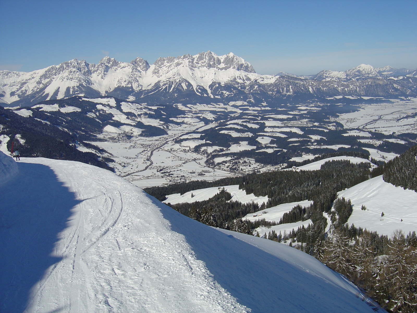 รูปถ่าย ออสเตรีย(Austria) คิทซ์บูเฮล(Kitzbuhel) สกี(Ski) 2005-03 1